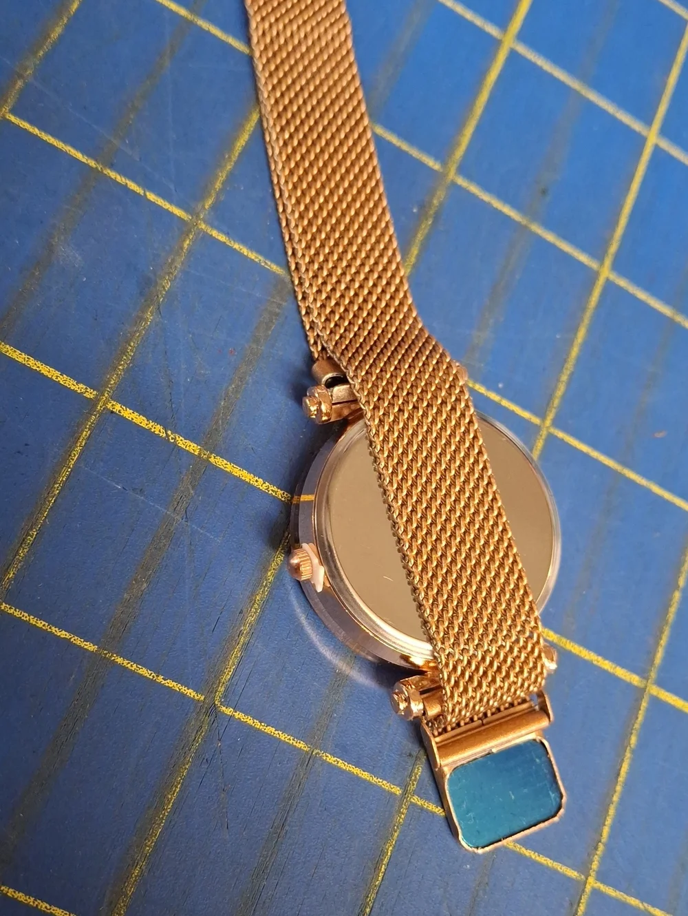 Black Face Rose Gold-Tone 8